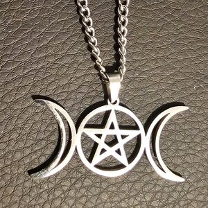 Triple Goddess Necklace